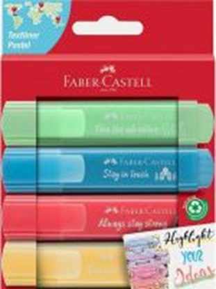 Attēls no Faber-Castell Zakreślacz pastelowy 8 kolorów FABER CASTELL