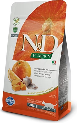 Attēls no Farmina Pet Foods N&d Kot 300g Pumpkin Herring Orange