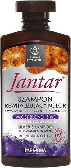 Picture of Farmona Jantar Szampon rewitalizujący kolor - włosy blond i siwe 330ml