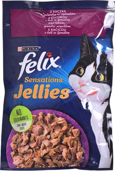 Picture of Felix FELIX SENSATIONS Kaczka Szpinak 85g