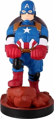 Изображение Figurka Cable Guys Marvel stojak - Captain America (MER-2918)