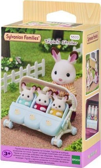 Picture of Figurka Epoch Sylvanian Families - Spacerówka dla trojaczków (5533)