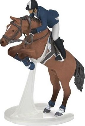 Attēls no Figurka Papo Figurka Koń skaczący z jeźdźcem (401333)