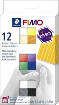 Изображение Fimo  Masa plastyczna Effect 12 kolorów