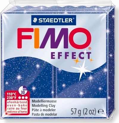 Picture of Fimo Masa plastyczna termoutwardzalna Effect brokatowy niebieski 57g