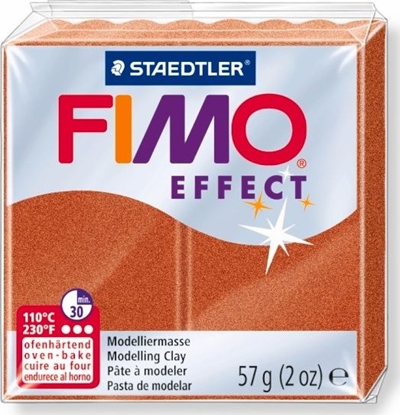 Изображение Fimo Masa plastyczna termoutwardzalna Effect metaliczna miedź 57g