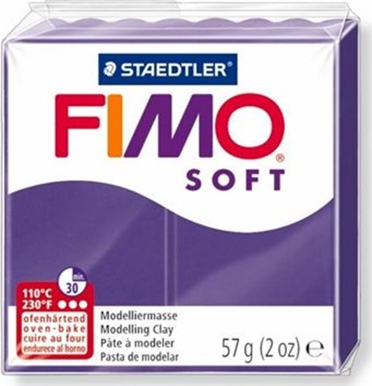 Изображение Fimo Masa plastyczna termoutwardzalna Soft fiołkowa 57g