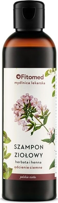Picture of Fitomed Szampon ziołowy & mydlnica lekarska& do włosów ciemnych herbata i henna