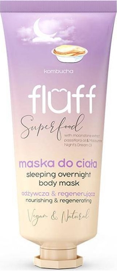 Picture of Fluff Super Food Sleeping Overnight Body Mask odżywczo-regenerująca maska do ciała Kombucha 150ml