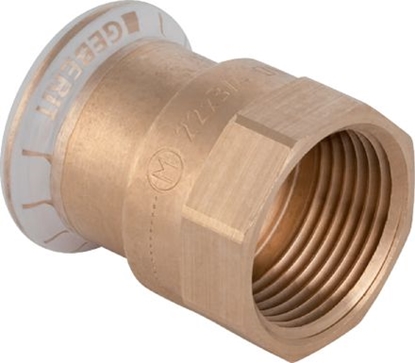 Изображение Geberit Złączka przejściowa Mapress Kupfer GW 15mm x 1/2" (61802)