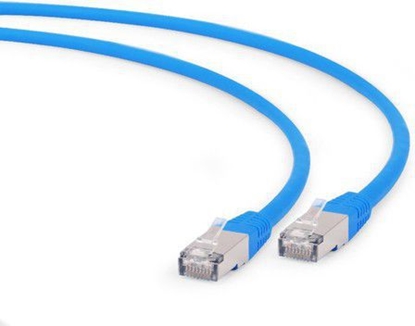 Изображение Gembird RJ-45/RJ-45 kat.6a S/FTP Niebieski 0.5m (PP6A-LSZHCU-B-0.5M)