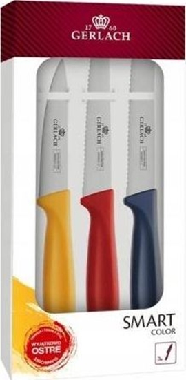 Изображение Gerlach GERLACH.KNIFE SET 3 pcs. SMART COLOR