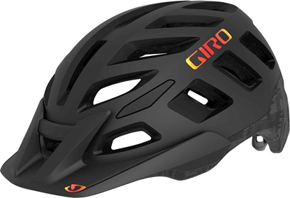 Изображение Giro Kask mtb Radix Integrated Mips matte black hypnotic r. S (51-55 cm)