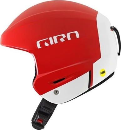 Attēls no Giro Kask zimowy STRIVE MIPS matte red + ochrona szczęki roz. M (55.5-57 cm)