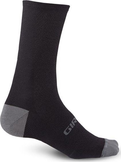 Изображение Giro Skarpety GIRO HRC + MERINO WOOL black charcoal roz. L (43-45) (NEW)