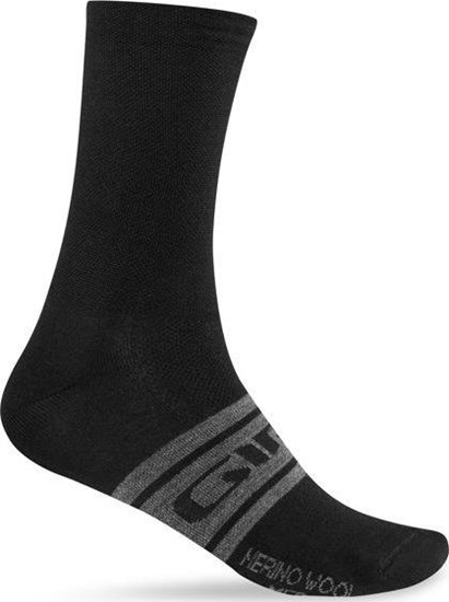 Picture of Giro Skarpety GIRO SEASONAL MERINO WOOL black charcoal roz. L (43-45)