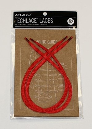 Изображение Giro Sznurówki GIRO TECHLACE LACES bright red 255mm