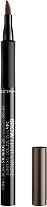 Изображение Gosh Gosh Brow Hair Stroke precyzyjny pisak do stylizacji brwi 003 Dark Brown