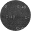 Attēls no Graphite Siatki ścierne (Siatka ścierna na rzep, 225 mm, K40, do szlifierki 59G260, 10 szt.)