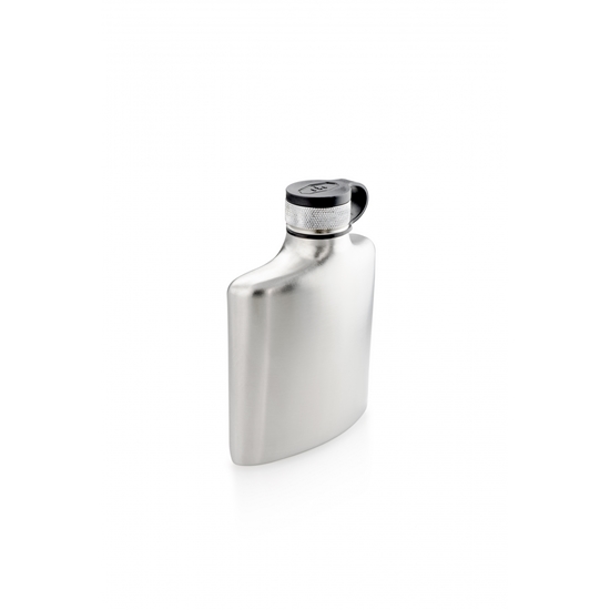 Picture of GSI Outdoors Butelka Glacier Stainless 6 Fl. Oz. Hip Flask srebrny (66106)