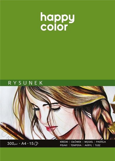 Изображение Happy Color Szkicownik A4 15k biały