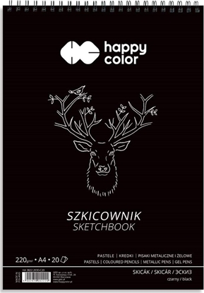 Изображение Happy Color Szkicownik A4 20k biały