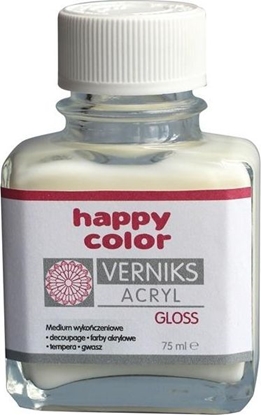 Picture of Happy Color Werniks akrylowy 75ml przeźroczysty HAPPY COLOR