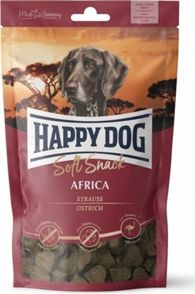 Picture of Happy Dog Soft Snack Afryka, przysmak dla psów dorosłych do 10 kg, struś, 100g, saszetka