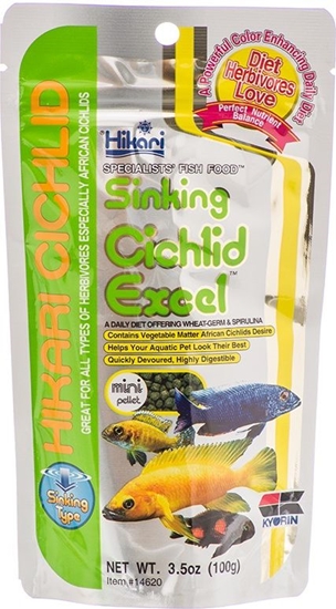 Picture of HIKARI CICHLID EXCEL MINI SINKING 100 G