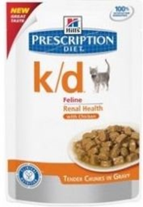 Изображение Hills  Prescription Diet k/d Feline Kurczak saszetka 85g