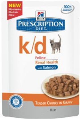 Picture of Hills  Prescription Diet k/d Feline Łosoś saszetka 85g