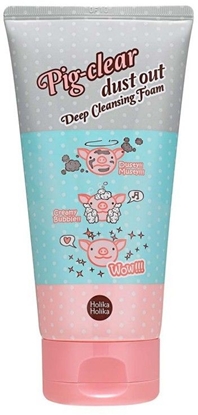 Изображение Holika Holika Pianka do mycia twarzy Pig-Clear Dust Out 150ml