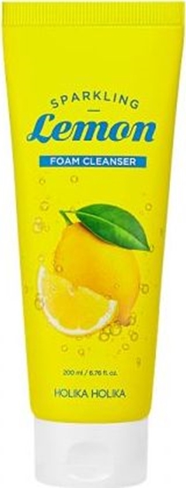 Picture of Holika Holika Żel do mycia twarzy Carbonic Acid Lemon Foam Cleanser oczyszczający 200ml