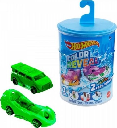 Attēls no Hot Wheels Pojazdy Color Reveal 2-pak samochodow GYP13