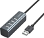 Attēls no HUB USB Awei CL-122 4x USB-A 2.0 (6954284085434)