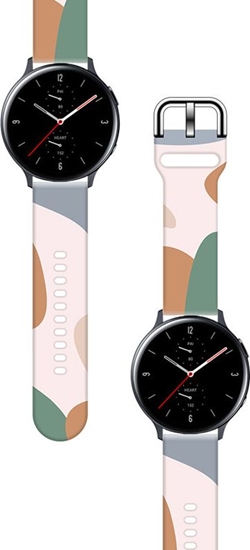 Изображение Hurtel Strap Moro opaska do Samsung Galaxy Watch 42mm silokonowy pasek bransoletka do zegarka moro (11)