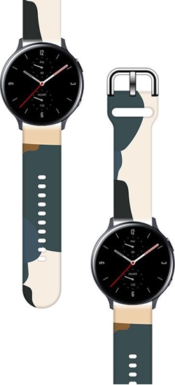 Изображение Hurtel Strap Moro opaska do Samsung Galaxy Watch 42mm silokonowy pasek bransoletka do zegarka moro (13)