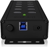 Picture of ICY BOX IB-HUB1703-QC3 USB 3.2 Gen 1 (3.1 Gen 1) Type-B 5000 Mbit/s Black