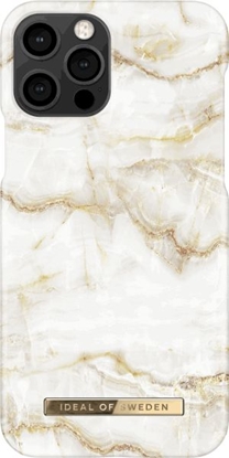 Изображение iDeal Of Sweden iDeal of Sweden Fashion - etui ochronne do iPhone 12/12 Pro (Golden Pearl Marble)