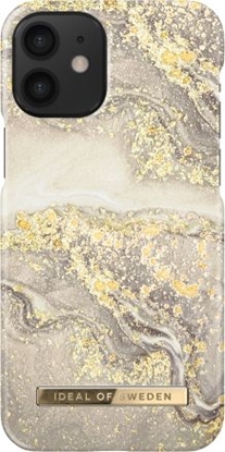 Изображение iDeal Of Sweden iDeal of Sweden Fashion - etui ochronne do iPhone 12/12 Pro (Sparkle Greige Marble)