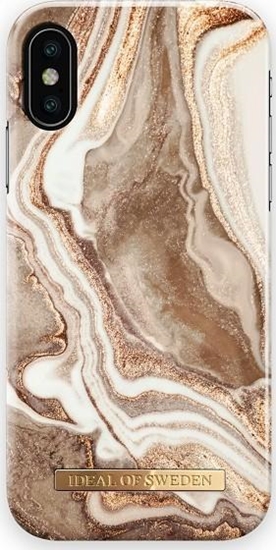 Picture of iDeal Of Sweden IDEAL OF SWEDEN IDFCGM19-IXS-164 IPHONE X/XS CASE GOLDEN SAND MARBLE