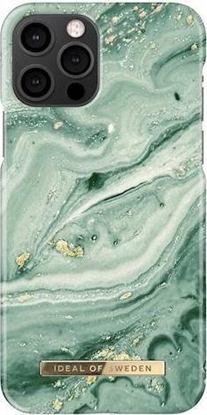 Picture of iDeal Of Sweden IDEAL OF SWEDEN IDFCSS21-I2061-258 IPHONE 12/12PRO CASE MINT SWIRL MARBLE