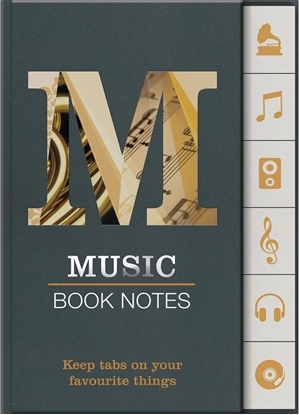 Изображение IF Book Notes - Music - zakładki znaczniki muzyka