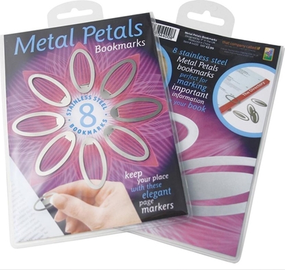 Attēls no IF Metal Petals Bookmarks - zestaw 8 zakładek