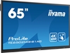 Picture of iiyama TE6502MIS-B1AG Signage Display Interactive flat panel 165.1 cm (65") VA Wi-Fi 350 cd/m² 4K Ultra HD Black Touchscreen Built-in processor Android 9.0