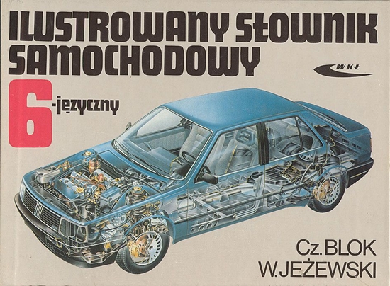 Изображение Ilustrowany słownik samochodowy 6-języczny