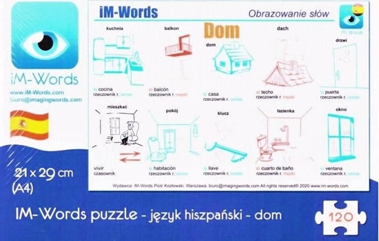 Picture of iM-Words iM-Words Puzzle 120 Hiszpański - Dom