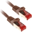 Picture of InLine 10m Cat.6 kabel sieciowy 1000 Mbit RJ45 - brązowy ( 76400K )