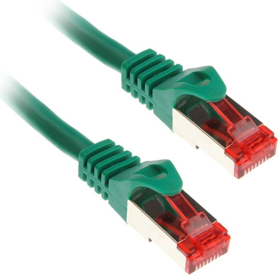 Picture of InLine 2m Cat.6 kabel sieciowy 1000 Mbit RJ45 - zielony ( 76402G )