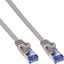 Picture of InLine Flat Patch kabel, U/FTP, Cat.6A, szary, 1m (71801)